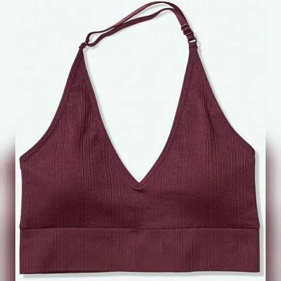 NWT *2* VS PINK Seamless Halter Bra Tops - Picture 4 of 13